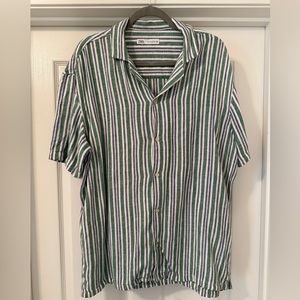 Zara short sleeve button down